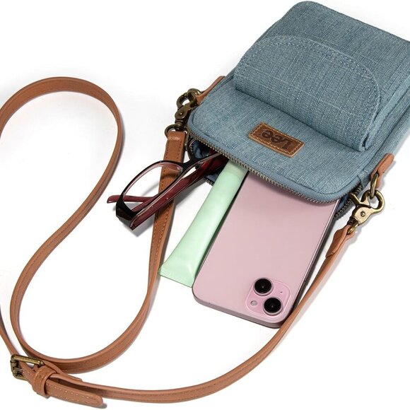 x Lee Crossbody Bags for Women Small Denim Trendy Purses Travel Shoulder Handbag - Picture 3 of 6